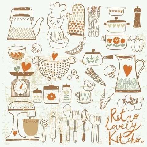 Papel De Parede Adesivo Vintage Kitchen A area da pia da cozinha e uma das. papel de parede adesivo vintage kitchen