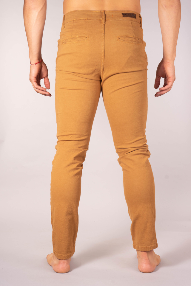 Mens Fashion Outfit Pantalon Naranja Hombre Pantalon Granate