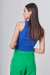 Musculosa CUARZO AZUL - AMPI VERA