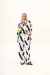 Palazzo DEB MONOGRAM BW - tienda online
