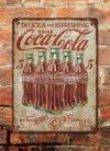 Chapa rústica Coca Cola