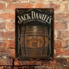 Chapa rústica whisky Jack Daniel's