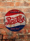 Chapa rústica Pepsi Cola