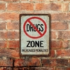Chapa rústica Drugs Zone