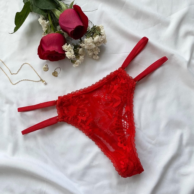 Tanga roja• - Lingerie