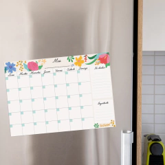 Planner 12 hojas crema
