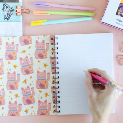 Cuaderno grande Luck en internet