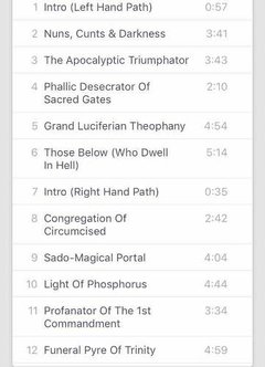 Archgoat - Apocalyptic Triumphator Cd - BLACK HEARTS RECORDS