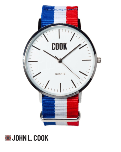 Reloj John L Cook Unisex Fashion Tela 3686 - Cool Time
