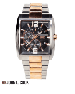 Reloj John L. Cook Hombre Velvet Multifuncion 5707