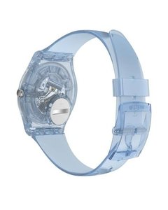 Reloj Swatch Mujer Azzura Gl122 Silicona Celeste Sumergible - tienda online
