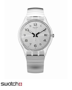 Reloj Swatch Silverall Plateado Gm416 Acero Wr