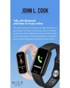 Smartwatch John L. Cook Nice - comprar online