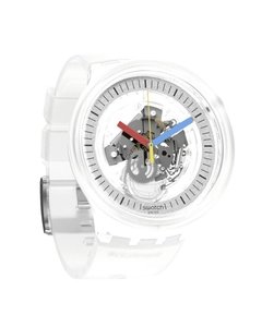 Reloj Swatch Hombre Swatch Clear Clearly Bold SB01K100 en internet