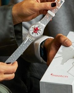 Reloj Swatch Unisex Xmas Special Suoz717 Hohoouch - tienda online