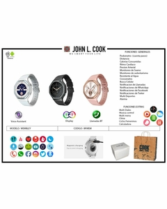 Smartwatch John L. Cook Wembley - tienda online