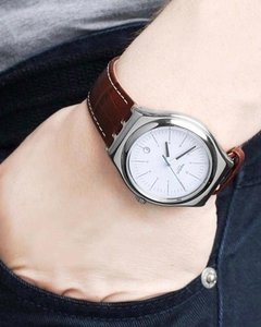 Reloj Swatch Hombre Appia Yws401 Cuero Acero Sumergible en internet
