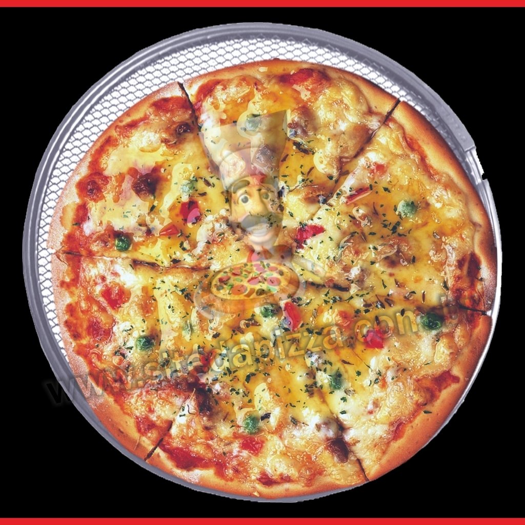 Tela de Alumínio Pizza Redonda - SitedaPizza