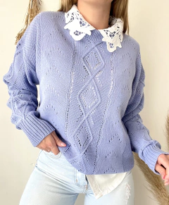 Sweater Diana Lavanda en internet