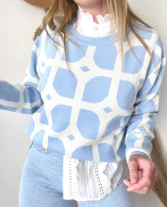 Sweater Maqui Celeste en internet