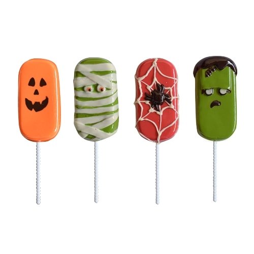 SET 2 MOLDES PARA CHOCOLATE PALETAS HALLOWEEN - Parpen® SET 2 MOLDES PARA CHOCOLATE PALETAS HALLOWEEN - Parpen®