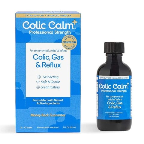 Colic Calm Plus - Fórmula inovadora com 12 ingredientes que agem diretamente contra CÓLICAS E REFLUXO
