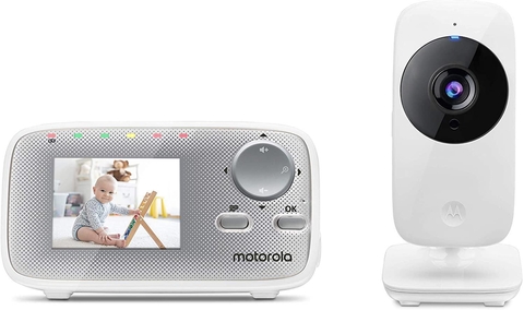 Babá Eletrônica Digital com Câmera MBP482, Motorola, Branco, Bivolt