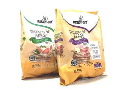 Tostaditas de arroz con semillas "Risky Dit" - tienda online