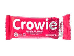 Barritas de arroz sabor yogurt de frutilla "Crowie"