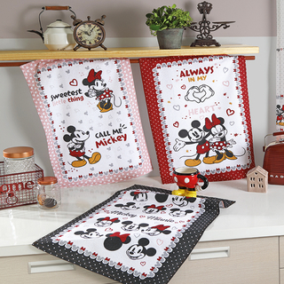 Kit Enxoval Cozinha Mickey Minnie Amor Completo - Mickey e Minnie Presentes