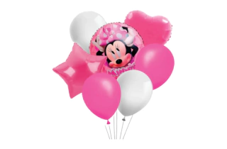 Set globos Minnie