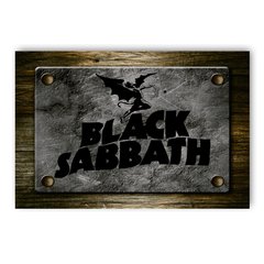 PLACA BLACK SABBATH - comprar online