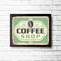 PLACA COFFEE SINCE - comprar online