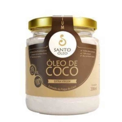 ÓLEO DE COCO EXTRAVIRGEM DA POLPA SANTO OLEO – 200ML - comprar online