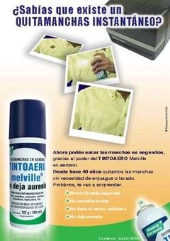 Quita Manchas Instantaneo Tintoaero Melville Aerosol en internet