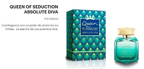 Queen Of Seduction Absolute Diva Antonio Banderas Edt 80ml