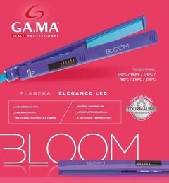 Planchita De Pelo Gama Bloom Elegance Led Digital Violeta
