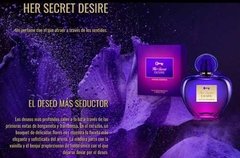 Perfume Mujer Her Secret Desire De Antonio Banderas 50ml en internet