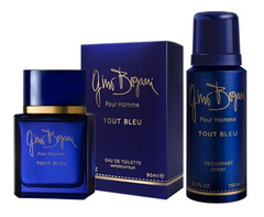 Perfume Hombre Gino Bogani Tout Blue Edt 90ml + Desodorante