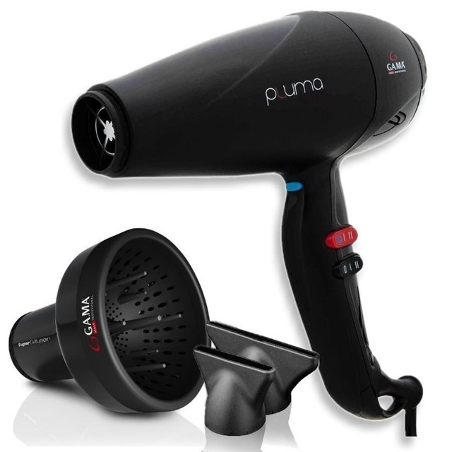 Secador De Pelo Profesional Gama Pluma 5500 Oxy Act+ Difusor