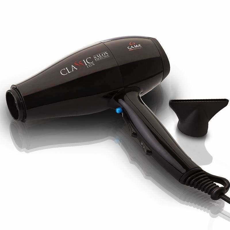 Secador De Pelo Gama Classic Salon Profesional 2200w Negro