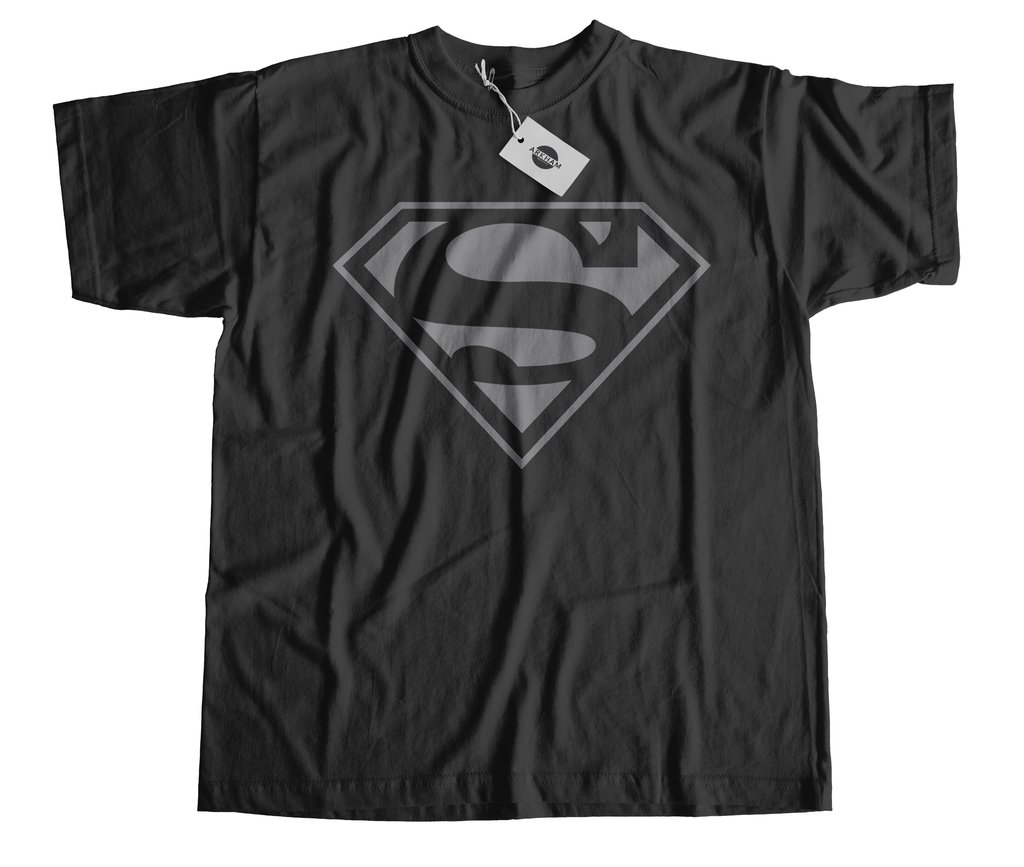 Remera Superman escudo Plata - Comprar en Arkham