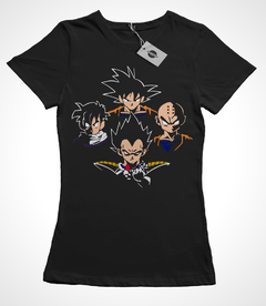 Remera Dragon Ball Personajes - comprar online