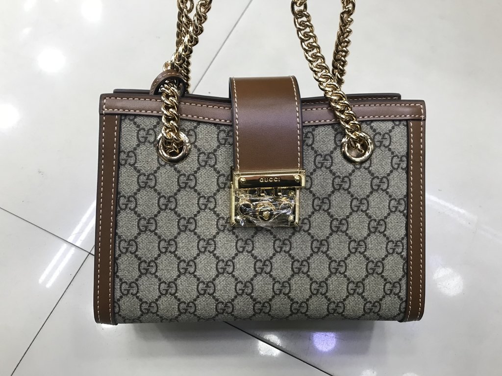 gucci medium padlock bolsa