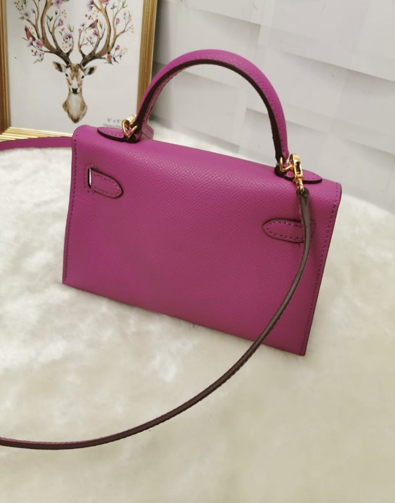 hermes kelly bolsa pink