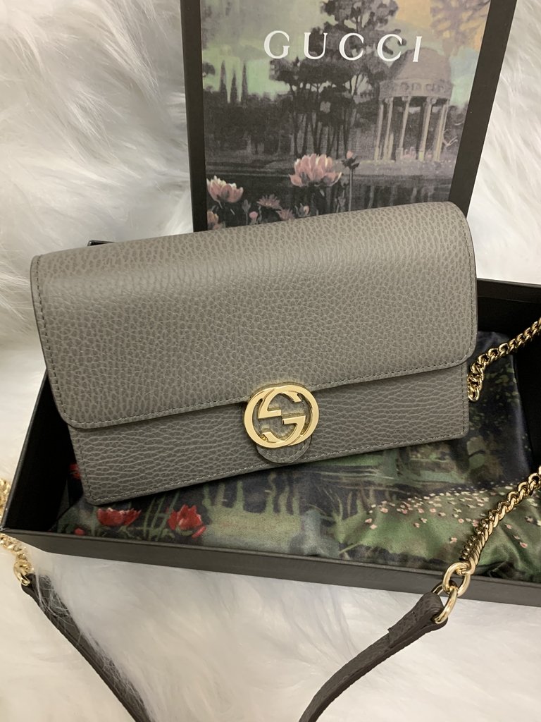 gucci marmont interlocking bolsa