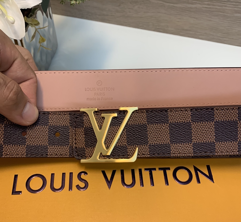 Cinto Louis Vuitton Damier Ebene