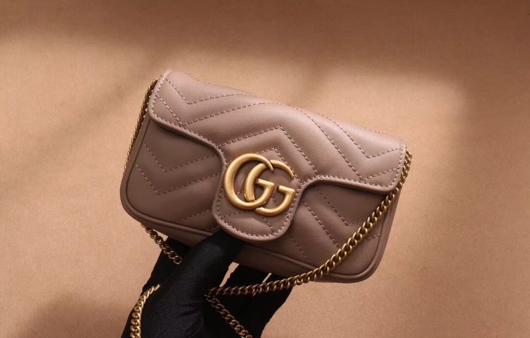 gucci brown mini bolsa