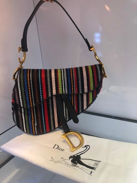 dior saddle usada