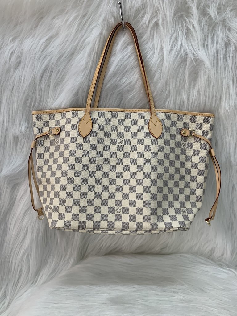 cream neverfull bolsa